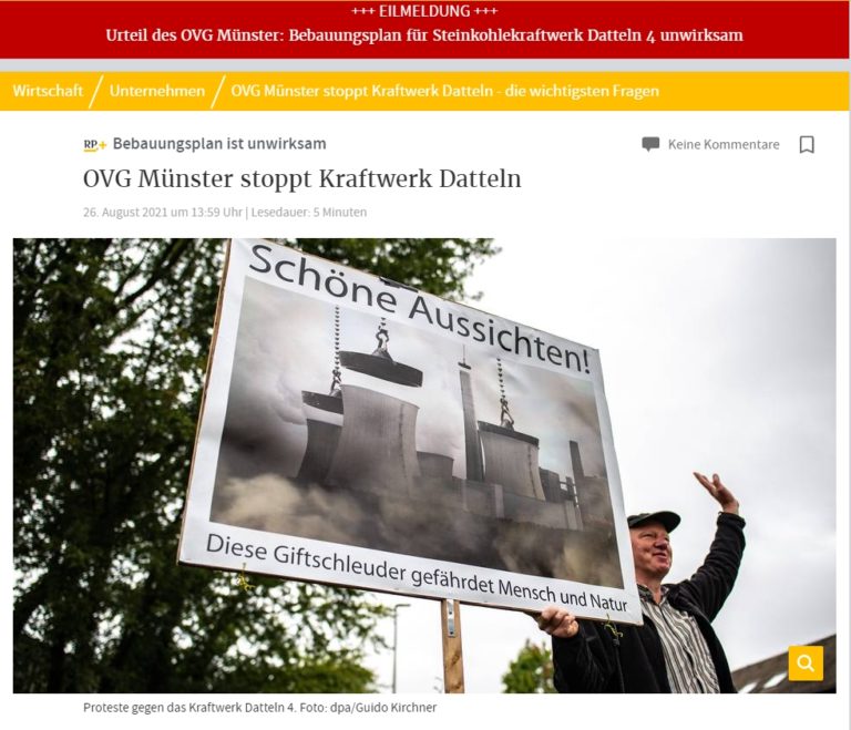 2021-08-26-RP-OVG Münster stoppt Kraftwerk Datteln