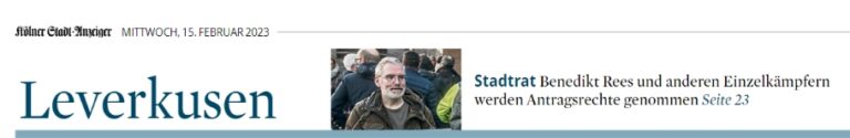 2023-02-15_KSTA_Einzelkämpfer haben weniger Rechte