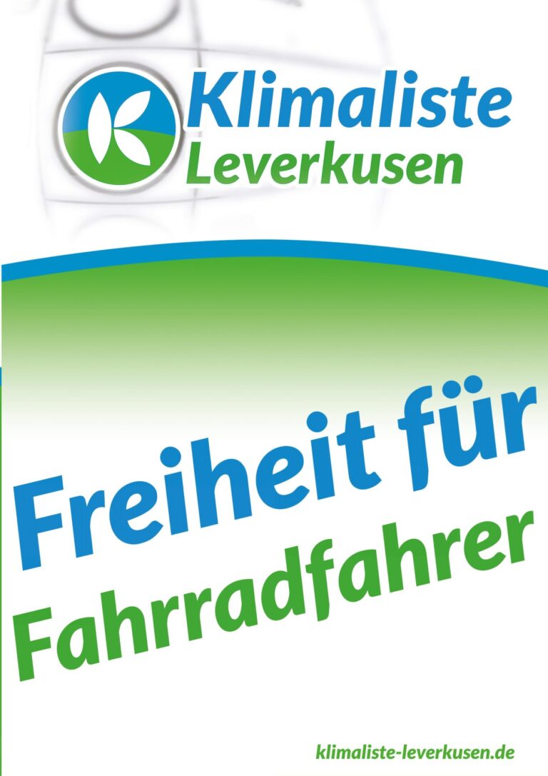 KLL-Plakat – Freiheit für Fahrradfahrer