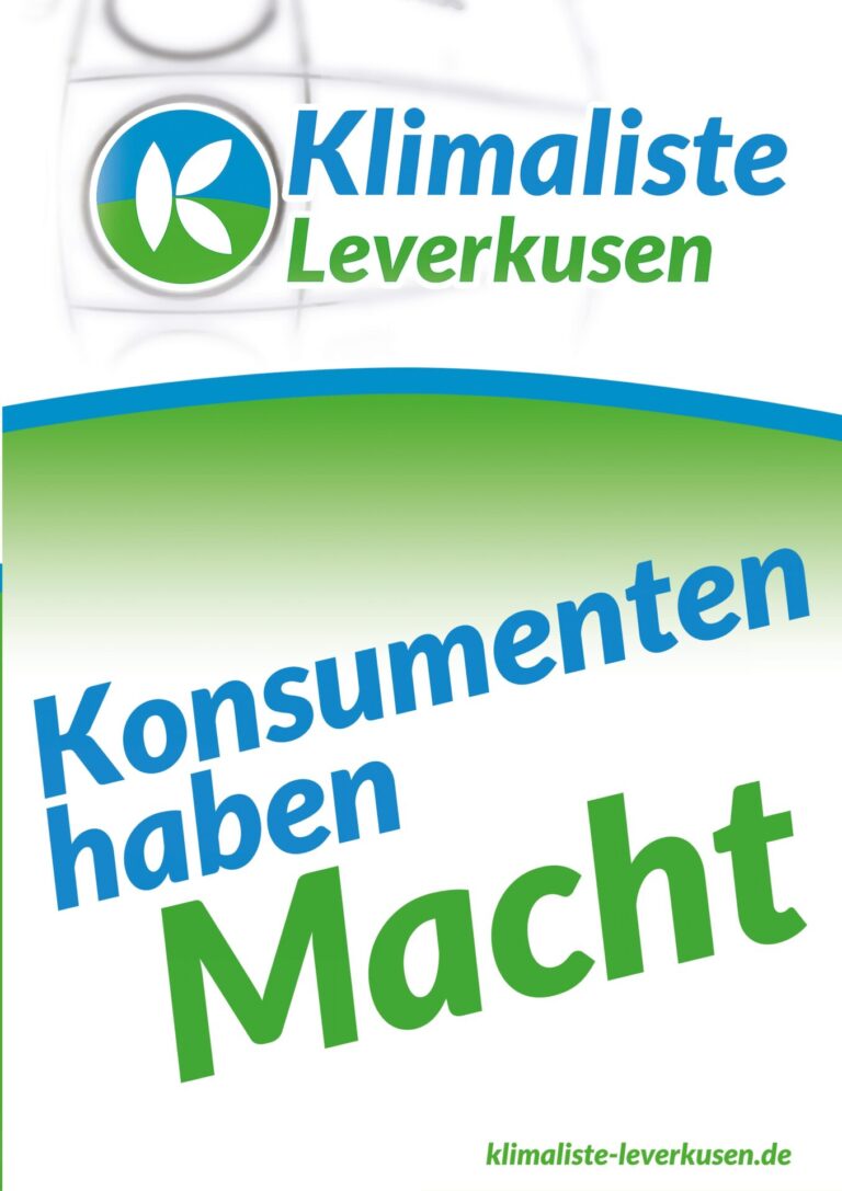 KLL-Plakat – Konsumenten haben Macht